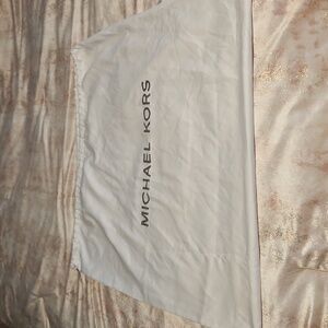 Michael Kors White Purse Bag